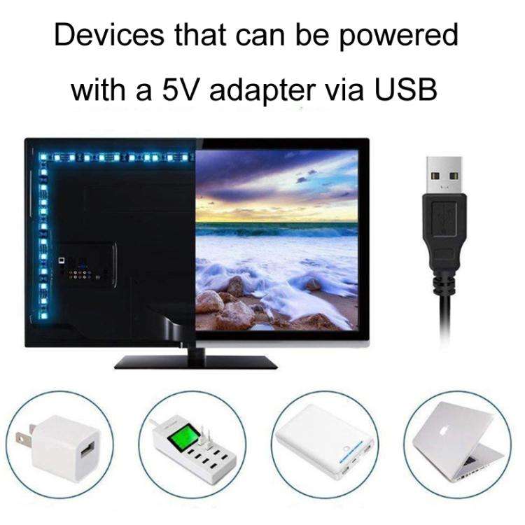 Intelligent RF Wireless Dimmable LED Strip Light Controller, Style: 17 Keys USB