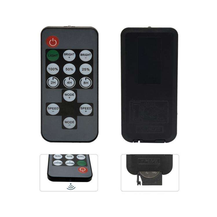 14 Keys RF Single Color Timer Dimmer LED Strip Controller