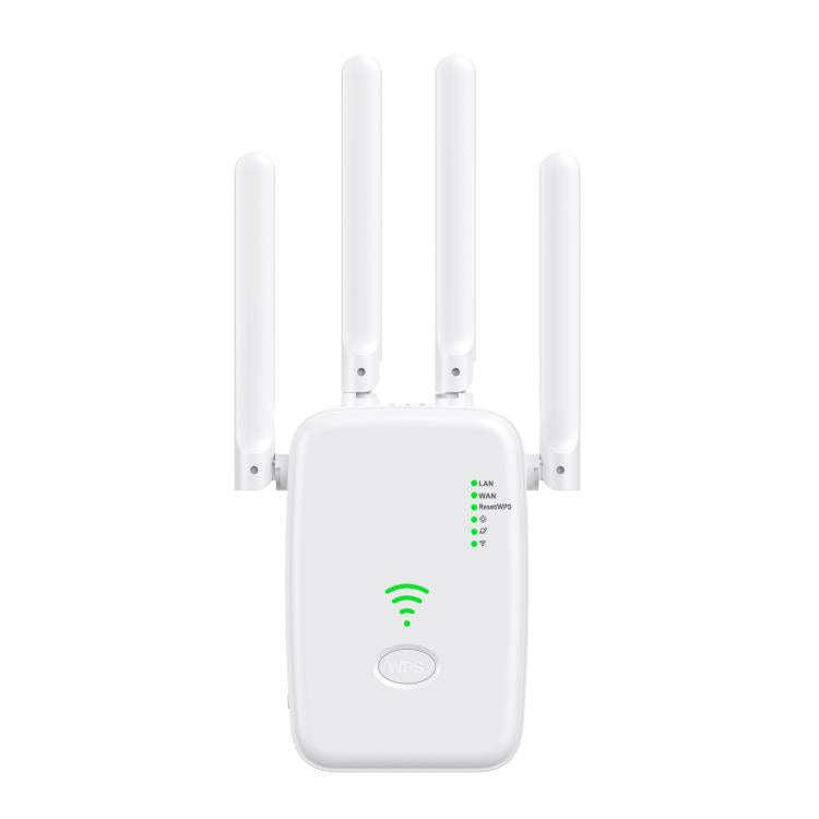 Urant U11 1200Mbps 2.4G&5.8G Wireless Repeater WiFi Signal Amplifier Support WPS Quick Setting US...