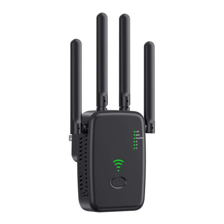 Urant U11 1200Mbps 2.4G&5.8G Wireless Repeater WiFi Signal Amplifier Support WPS Quick Setting US...