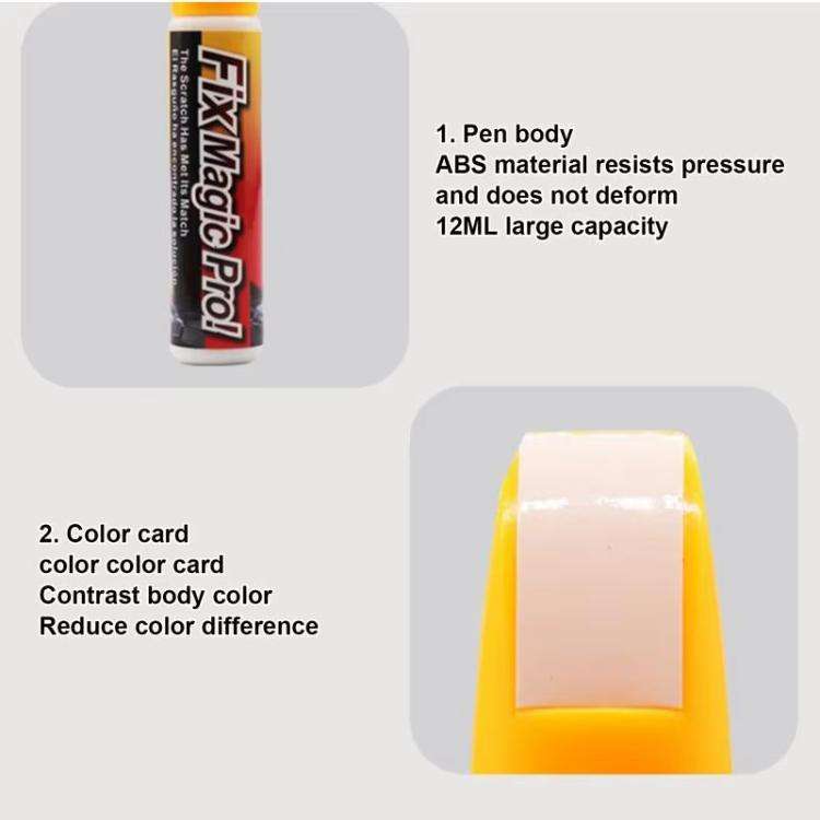 Car Scratch Repair Liquid Paint Touch-Up Pen(White)