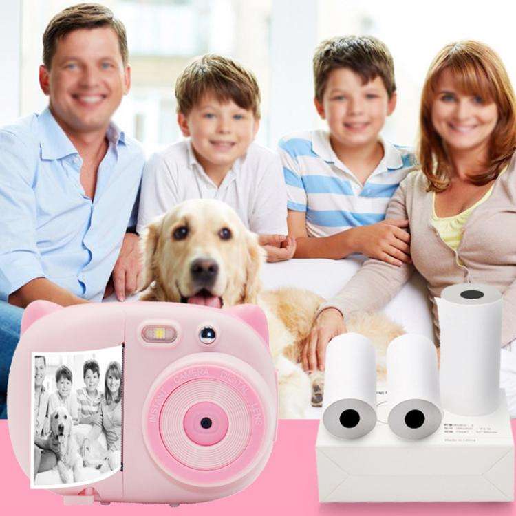 3pcs /Box Children Printing Camera Photo Paper Photo Thermal Paper Photographs Camera Film(White)
