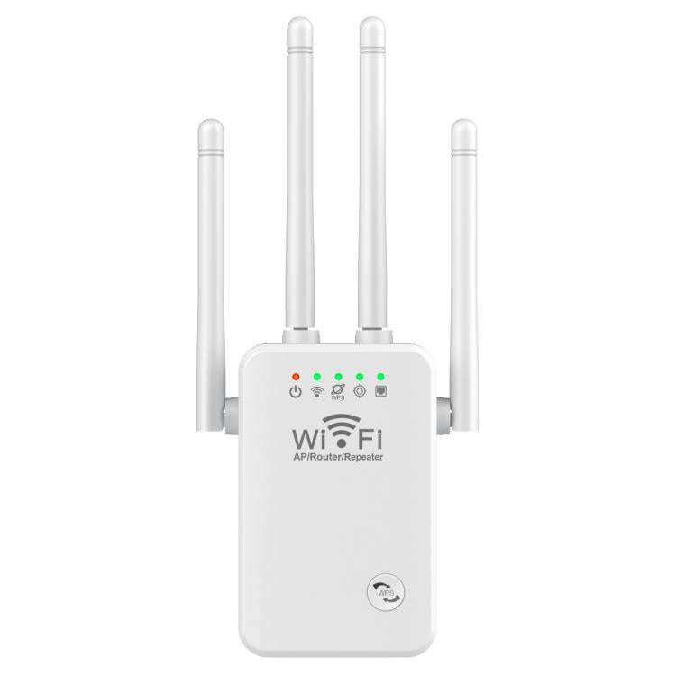 Urant U9 300Mbps 2.4G Wireless Repeater WiFi Signal Amplifier Support WPS Quick Setting US Plug W...