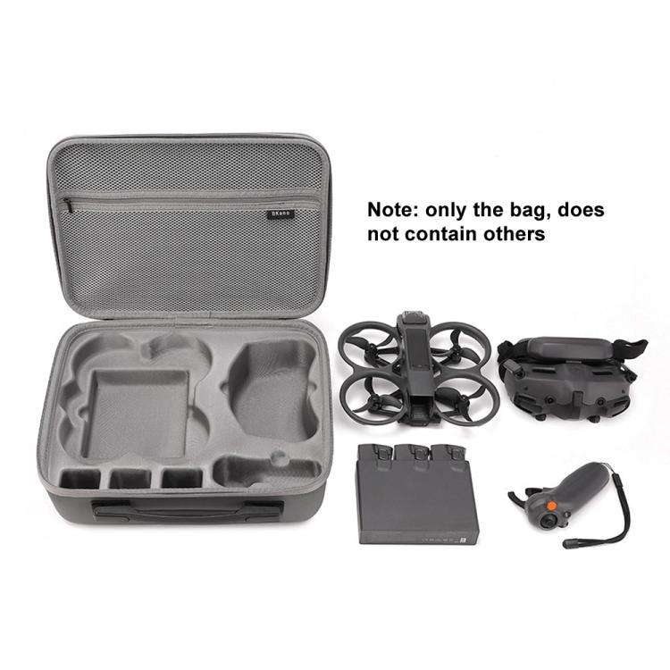 For DJI Avata 2 BKANO Portable Storage Bag Shoulder Crossbody Bag(Gray)