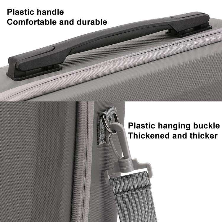 For DJI Avata 2 BKANO Portable Storage Bag Shoulder Crossbody Bag(Gray)