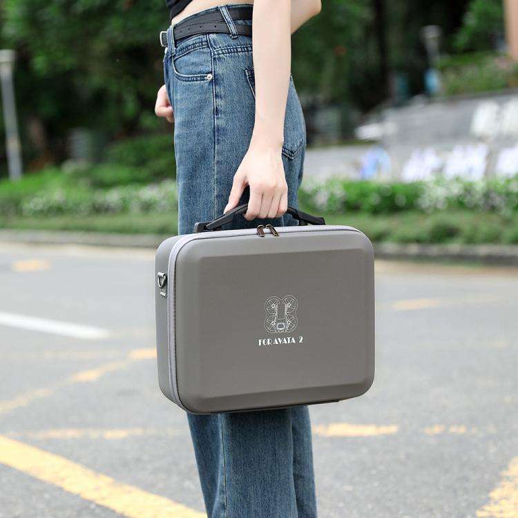 For DJI Avata 2 BKANO Portable Storage Bag Shoulder Crossbody Bag(Gray)