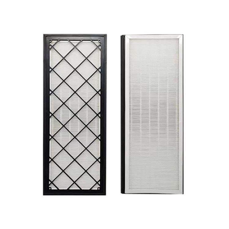 For Tesla Model Y Air Inlet Built-In / External Filter Purification Filter Element, Spec: Lower L...