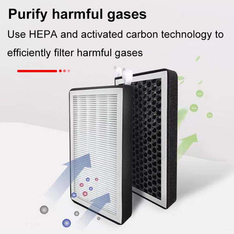 For Tesla Model Y Air Inlet Built-In / External Filter Purification Filter Element, Spec: Externa...