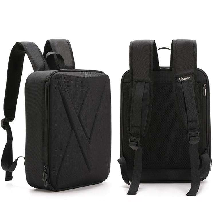 For DJI Air 3 / 3S BKANO AS3-013 Portable Shoulder Bag Hard-shell Storage Backpack(Black)