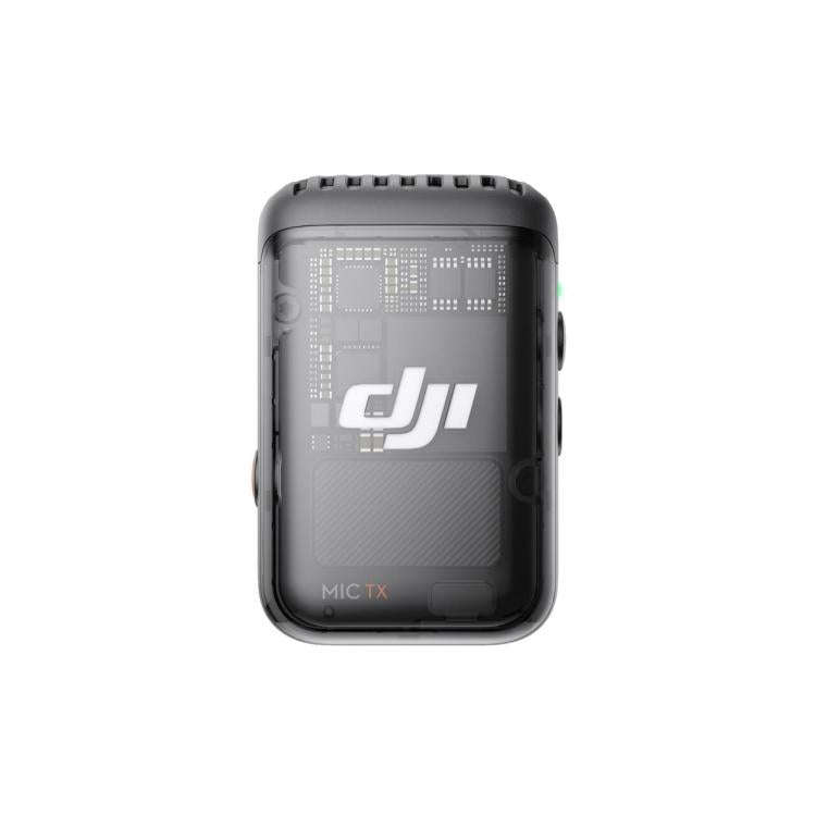 DJI Mic 2 Transmitter Bluetooth Connection To Recording Devices(Shadow Black)