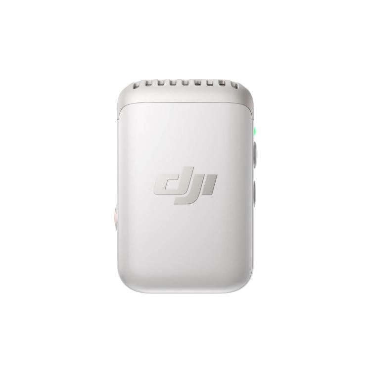DJI Mic 2 Transmitter Bluetooth Connection To Recording Devices(Pearl White)