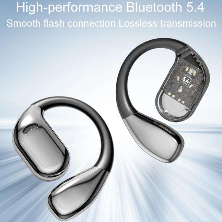 M75 On-Ear AI Intelligent Translation Language Conference Recording Wireless Digital Display Blue...