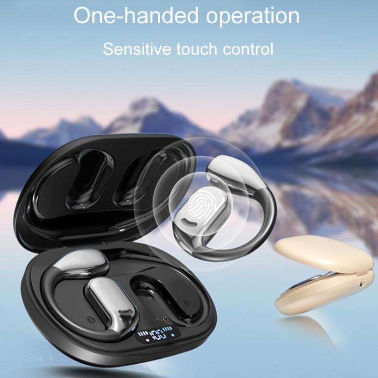 M75 On-Ear AI Intelligent Translation Language Conference Recording Wireless Digital Display Blue...
