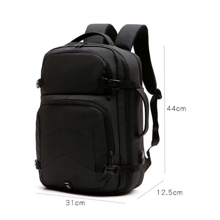 For DJI Air 3  BKANO A3-005 Large Capacity Shoulder Bag Organizer Backpack(Black)