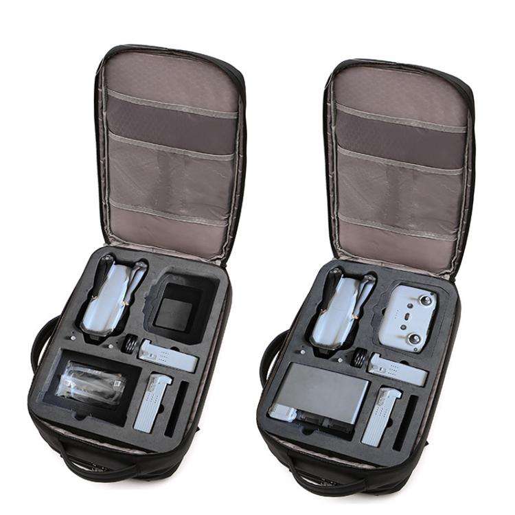 For DJI Air 3  BKANO A3-005 Large Capacity Shoulder Bag Organizer Backpack(Black)