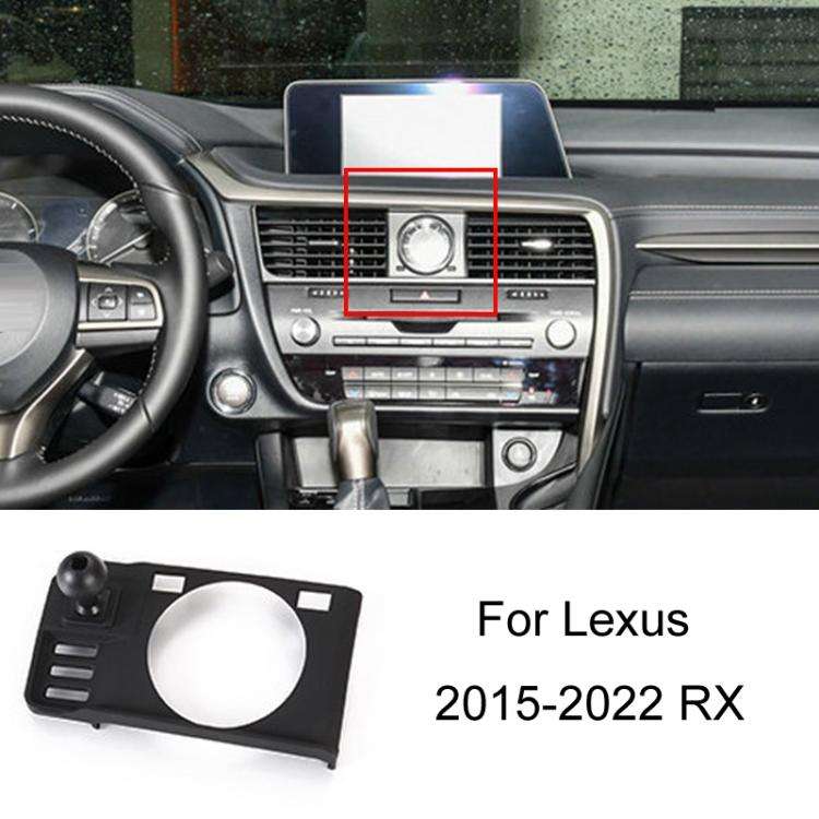For Lexus Car Special Mobile Phone Navigation Bracket Base, Model: 15-22 RX, Left Driving