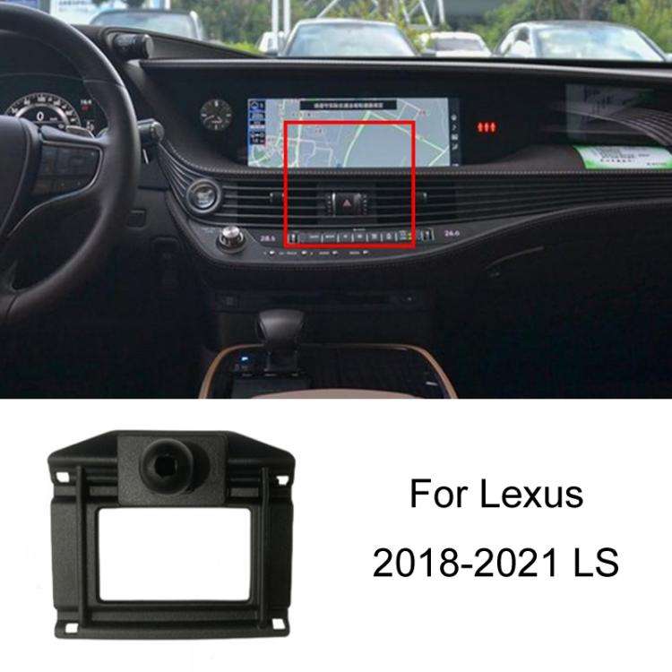 For Lexus Car Special Mobile Phone Navigation Bracket Base, Model: 18-21 LS, Left Driving