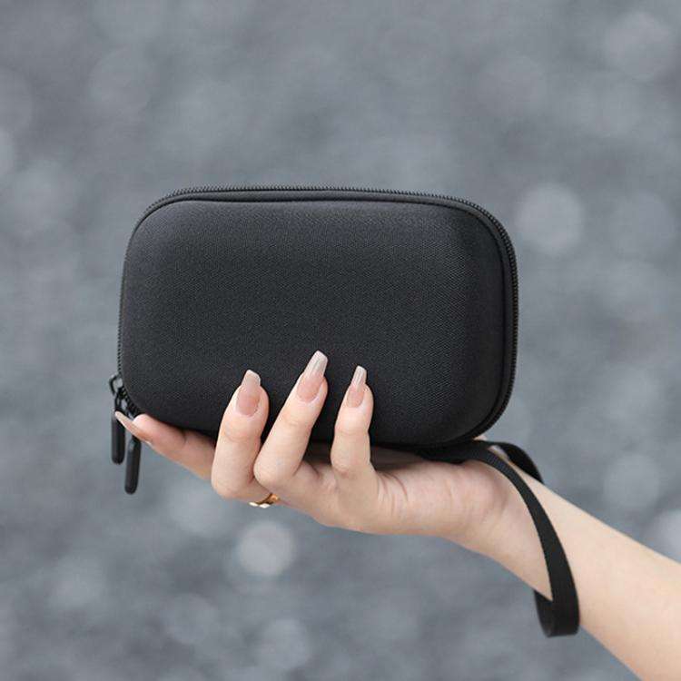 For Insta360 Ace / Ace Pro / Ace Pro 2 BKANO AC-001 Organizer Hard-shell Clutch Bag(Black)