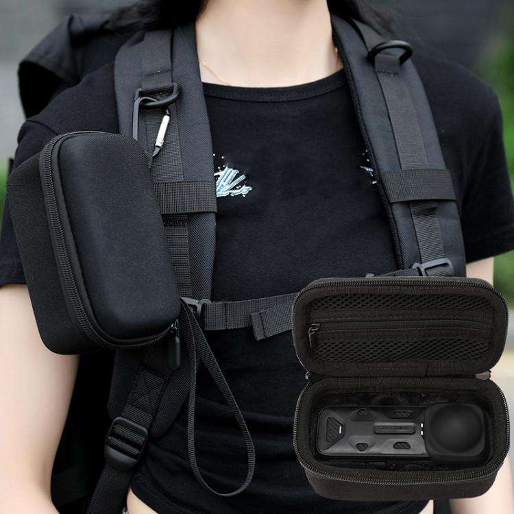 For Insta360 X4 BKANO INX4-001 Body Storage Bag Hard-shell Clutch Bag(Black)