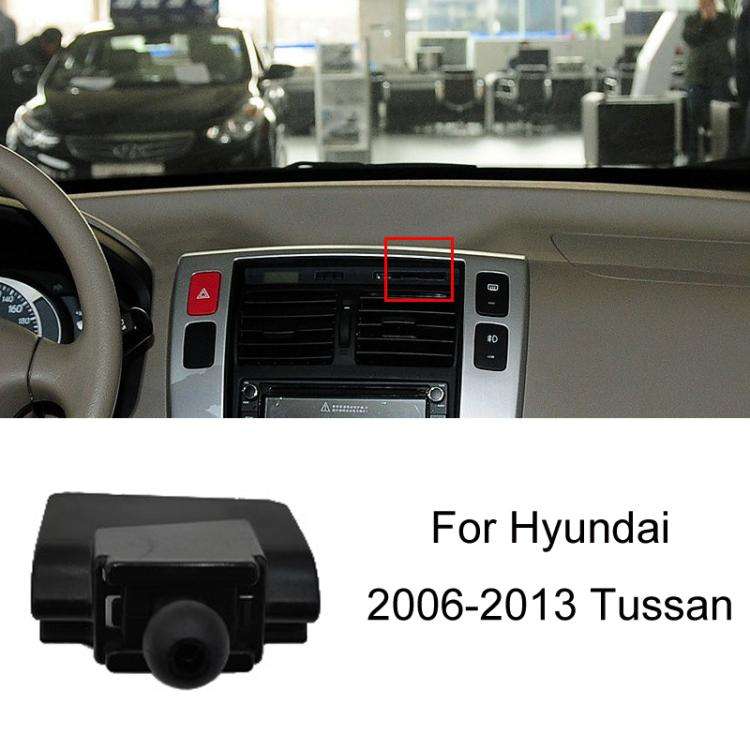 For Hyundai Left Driving Car Special Mobile Navigation Bracket Base, Model: 06-13 Tussan