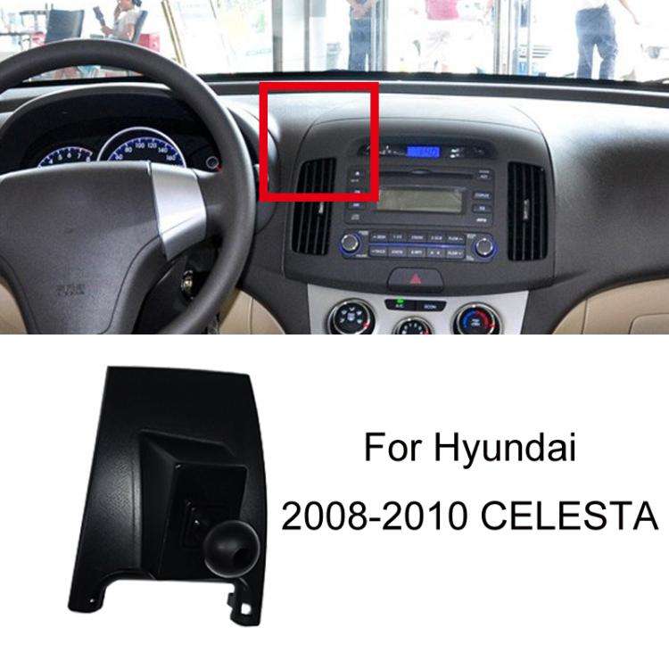 For Hyundai Left Driving Car Special Mobile Navigation Bracket Base, Model: 08-10 CELESTA