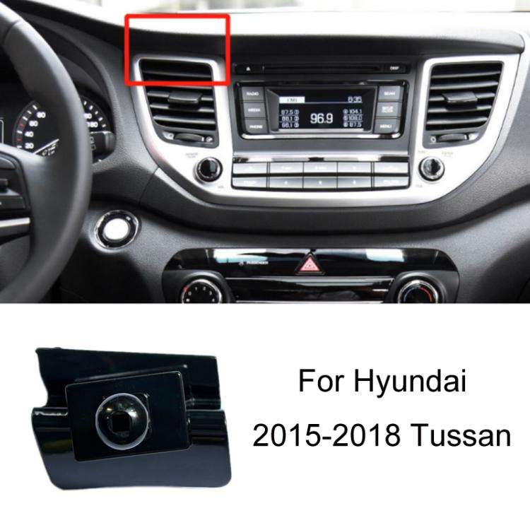 For Hyundai Left Driving Car Special Mobile Navigation Bracket Base, Model: 15-18 Tussan