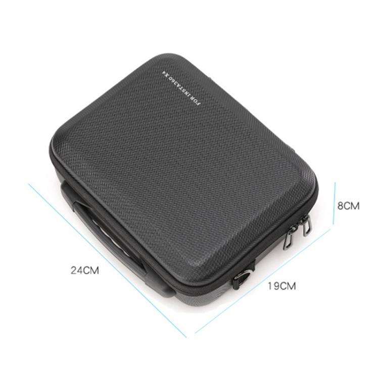 For Insta360 X4 BKANO INX4-002 Shoulder Handheld Storage Bag Crossbody Bag(Black)