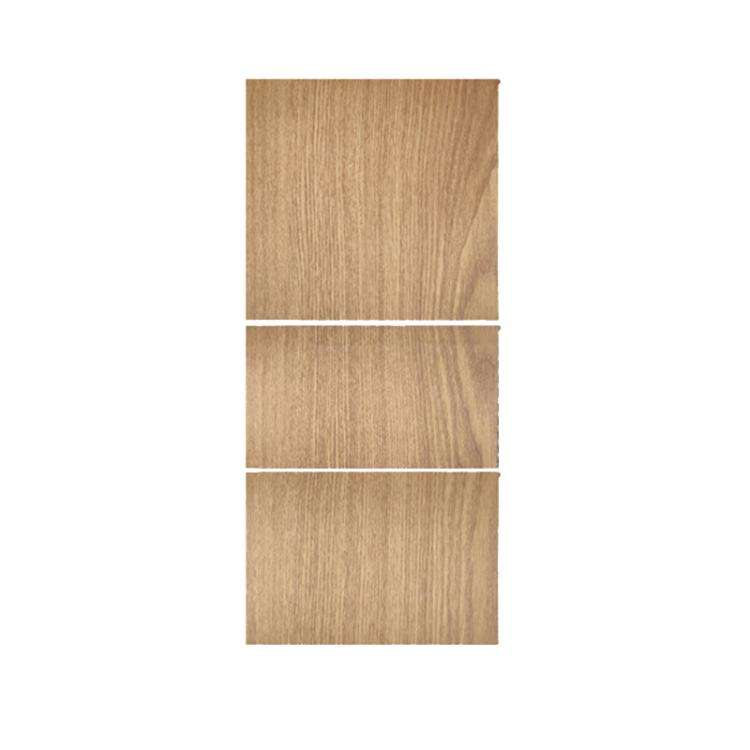For Tesla Model 3 Renewed Center Console Panel Protection Sticker, Color: Vertical Wood Grain