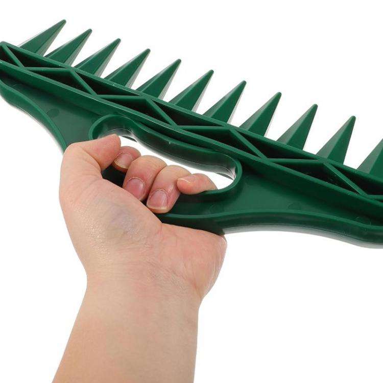 Seed Punch Soil Quick Punch Gardening Seed Spacing Tool Vegetable Plant Sowing Tool(Green)