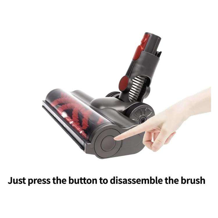 For Dyson V7 / V8 / V10 / V11 / V15 Vacuum Cleaner Floor Brush Carbon Fiber Attachment, Spec: Type 1