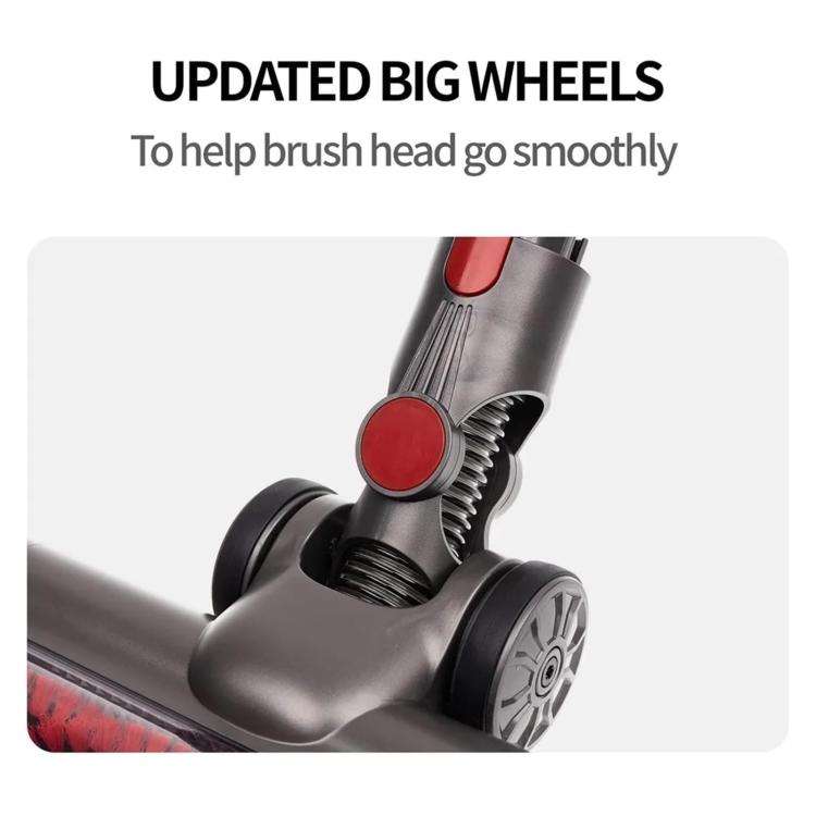 For Dyson V7 / V8 / V10 / V11 / V15 Vacuum Cleaner Floor Brush Carbon Fiber Attachment, Spec: Type 1
