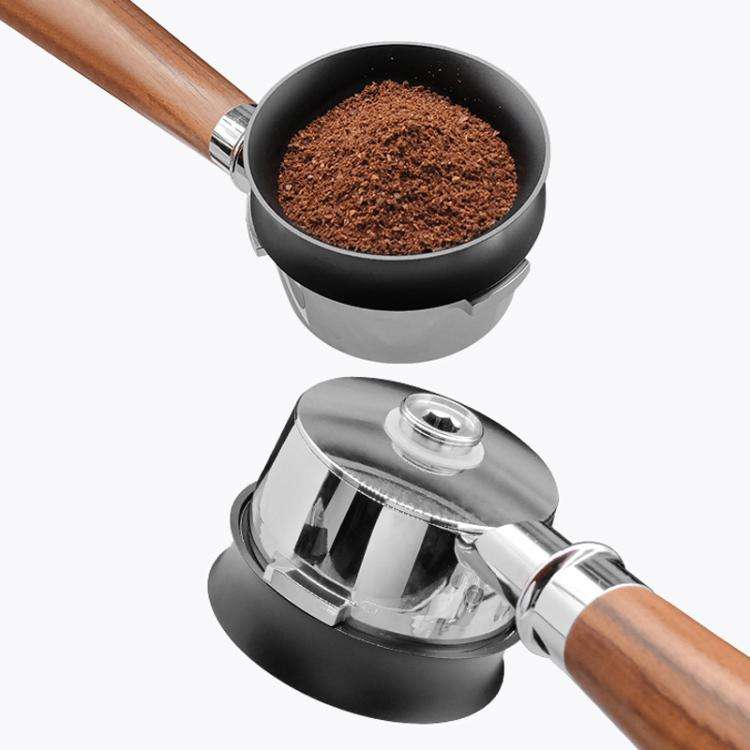 53mm Heightened Coffee Handle Powder Catch Magnetic Ring(Black)