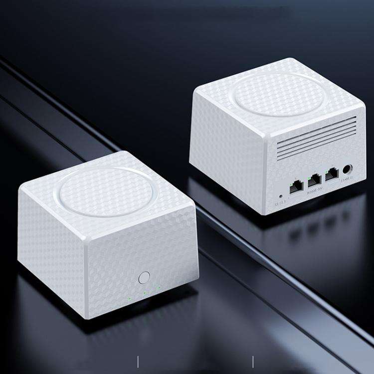 Urant USM16 1200Mbps Dual-band Mesh WiFi Router Signal Amplifier with 3 Gigabit Ethernet Ports(Wh...