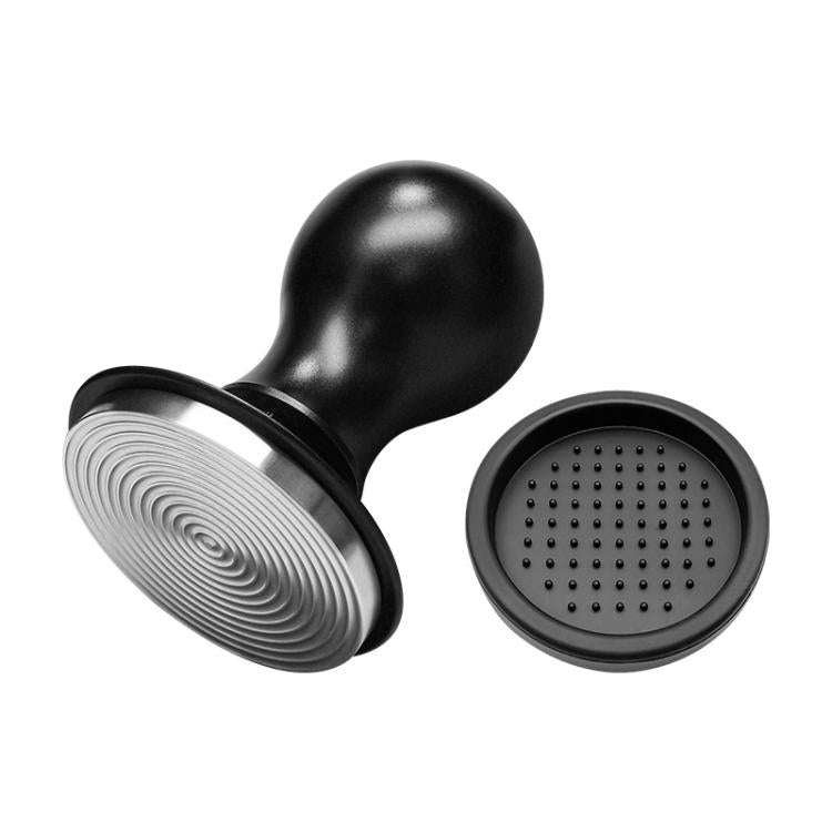 Coffee Constant Pressure Powder Press Adjustable Impact Hammer, Style: Black Thread+Round Base(51mm)