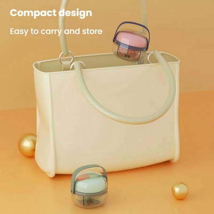Portable Pill Box Sealed Waterproof Pill Dispenser Drugs Medicine Organizer Dispenser Box, Color:...