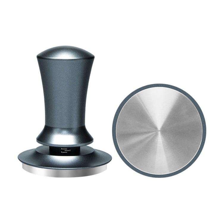 Scale Horizontal Constant Pressure Coffee Grinder Stretching Powder Press Hammer, Style: Silver B...
