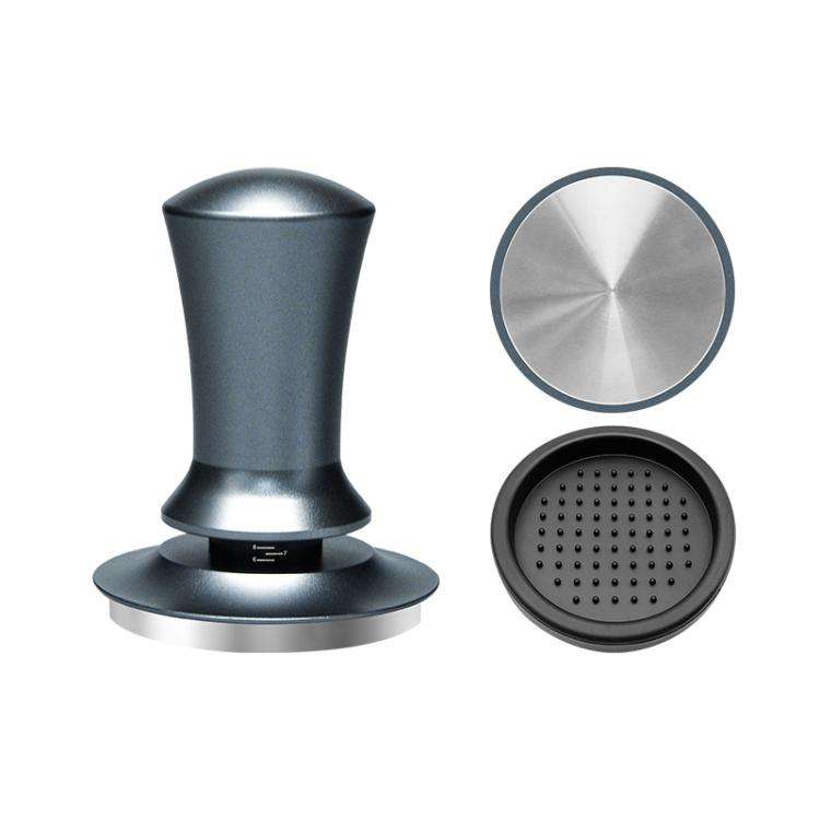 Scale Horizontal Constant Pressure Coffee Grinder Stretching Powder Press Hammer, Style: Silver B...
