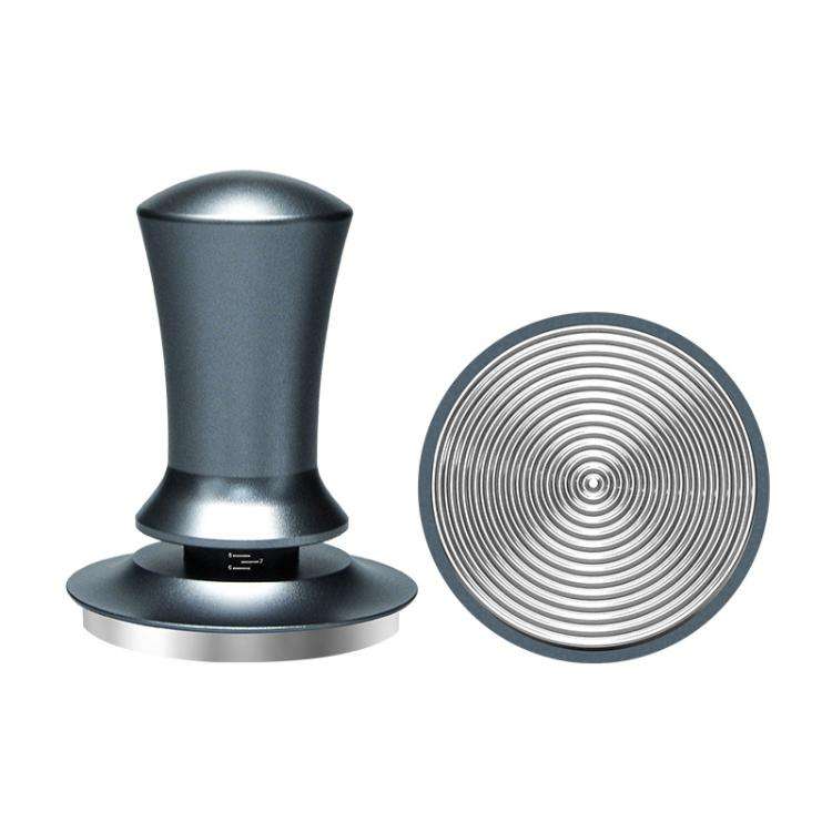 Scale Horizontal Constant Pressure Coffee Grinder Stretching Powder Press Hammer, Style: Silver B...