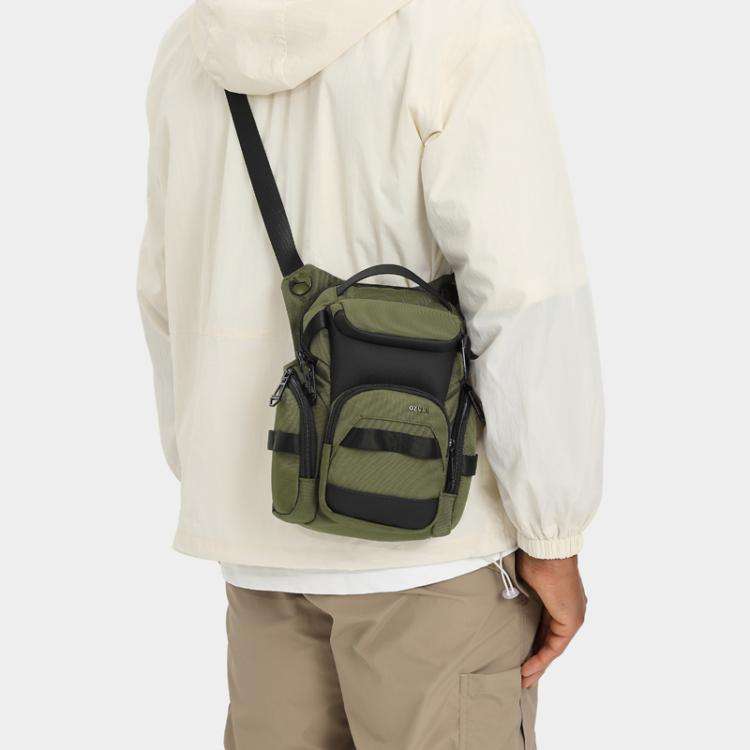 Ozuko Motorcycle Riding Leg Bag Multifunctional Sports Waterproof Waist Bag(Gray)