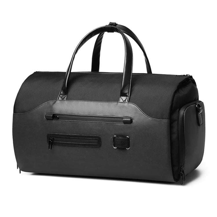 Ozuko 20 Inch Travel Business Foldable Waterproof Handbag(Black)