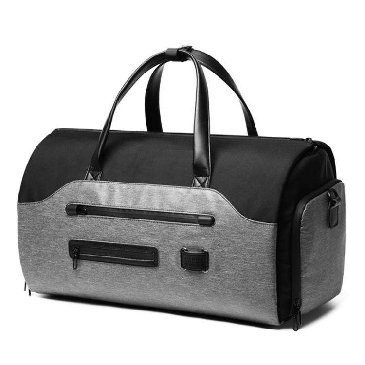 Ozuko 20 Inch Travel Business Foldable Waterproof Handbag(Dark Gray)