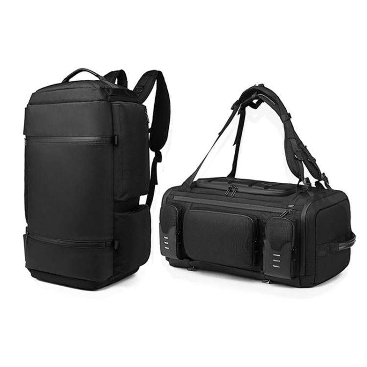 Ozuko 20 Inch Travel Business Foldable Waterproof Handbag(Black)