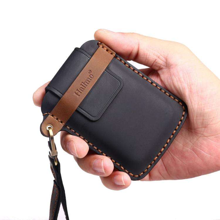Hallmo For Renault Car Key Protective Cover Key Storage Bag, Color: C185 Brown