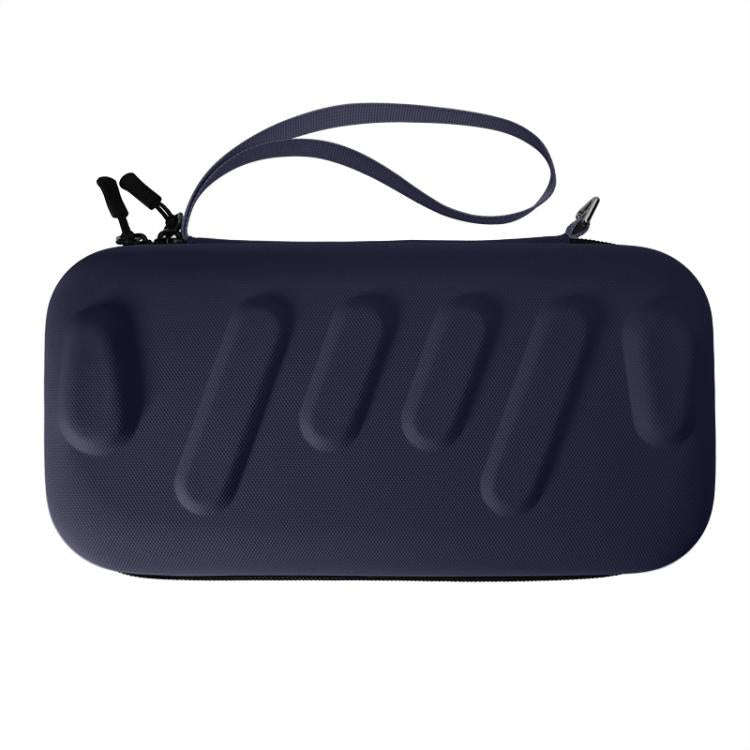For Nintendo Switch / Switch OLED Storage Bag Portable Hard Shell Handbag US Plug Version(Deep Blue)