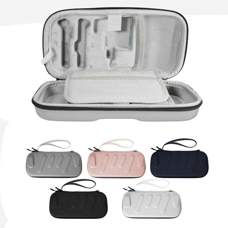 For Nintendo Switch / Switch OLED Storage Bag Portable Hard Shell Handbag US Plug Version(Gray)