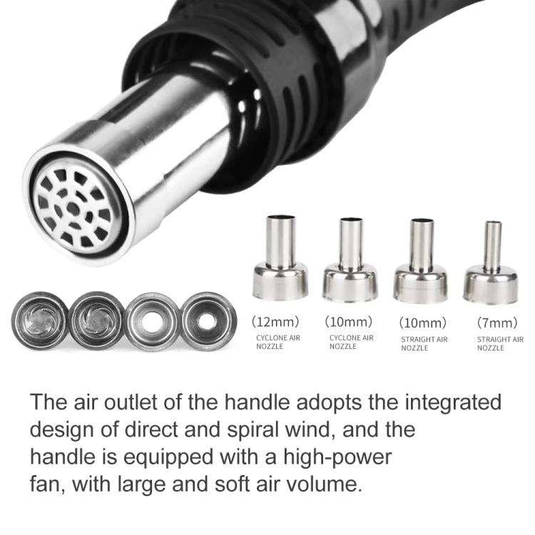 SUGON 202 2 In 1 Soldering Iron Dual Display Cell Phone Repair Hot Air Thermostat Soldering Stati...