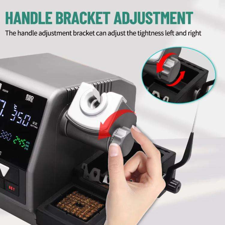 SUGON T61+T245 Handle+470/245 Tips x 6 Precision Soldering Station 400W High Power Soldering Iron...