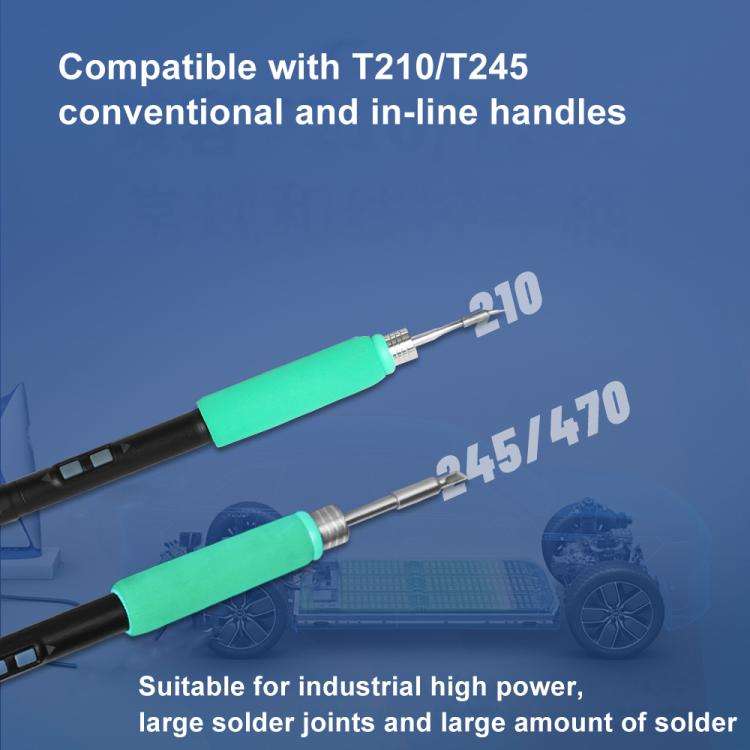 SUGON T61+T245 Handle+245 Tips x 3 Precision Soldering Station 400W High Power Soldering Iron(US ...
