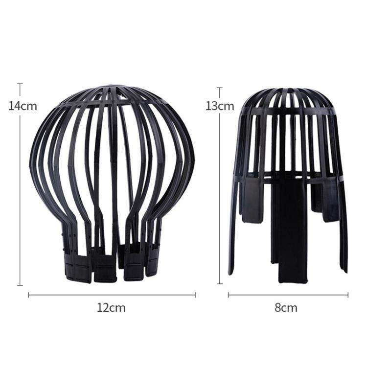 Drainage System Garden Filter Cover Eaves Leaking Pipe Dredging Funnel Protective Cover, Style: V...