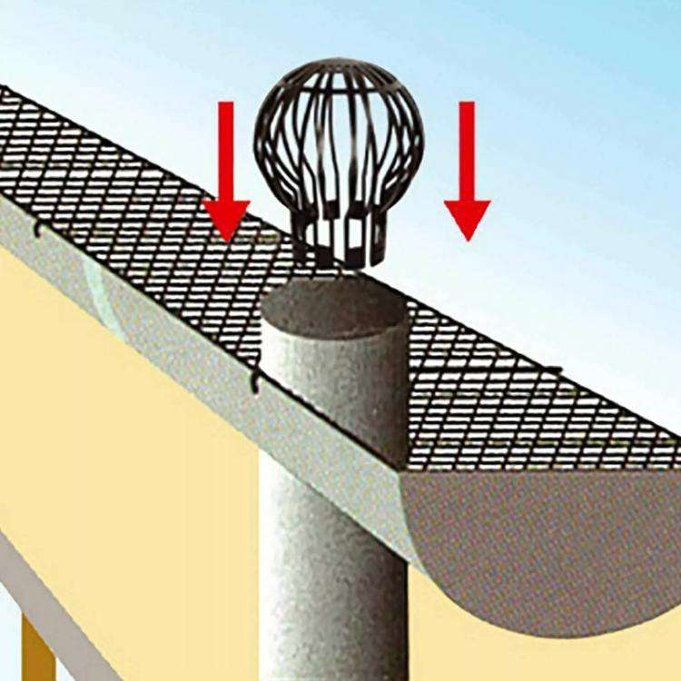Drainage System Garden Filter Cover Eaves Leaking Pipe Dredging Funnel Protective Cover, Style: V...